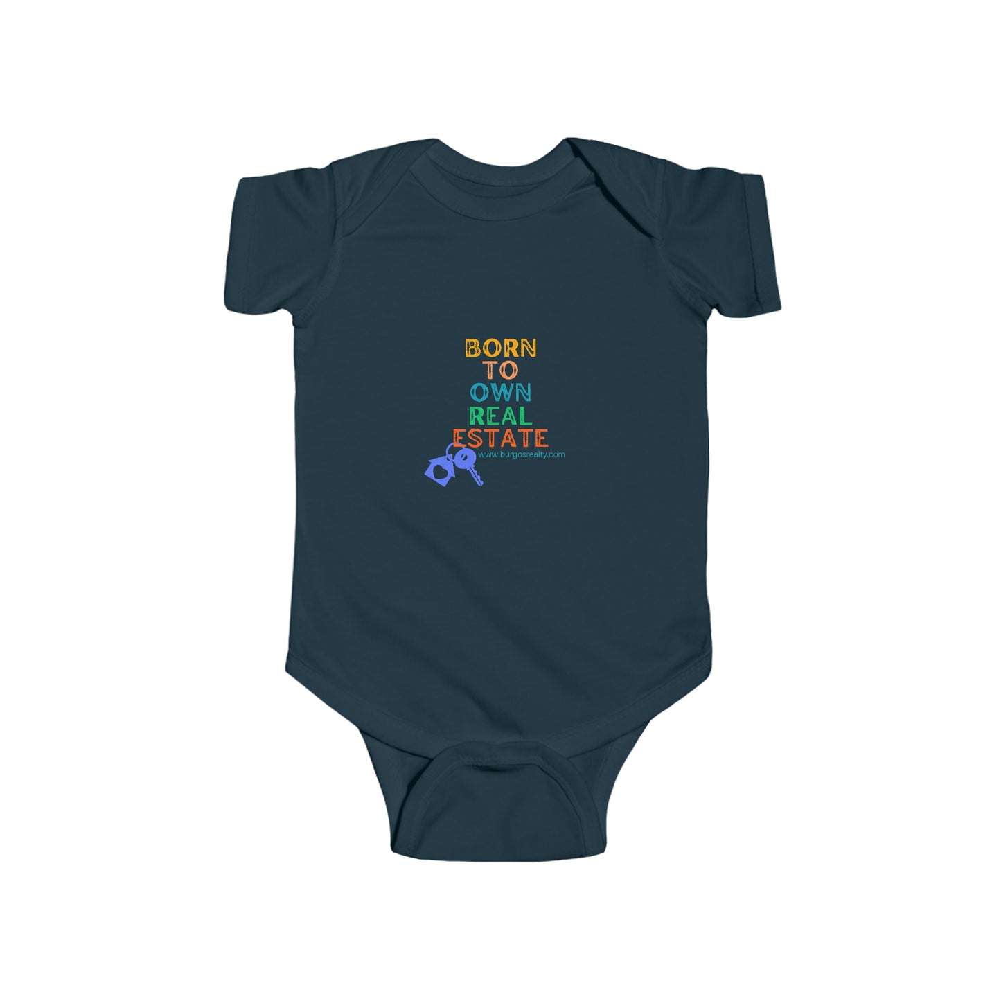 Infant Fine Jersey Bodysuit - Born to Own Real Estate