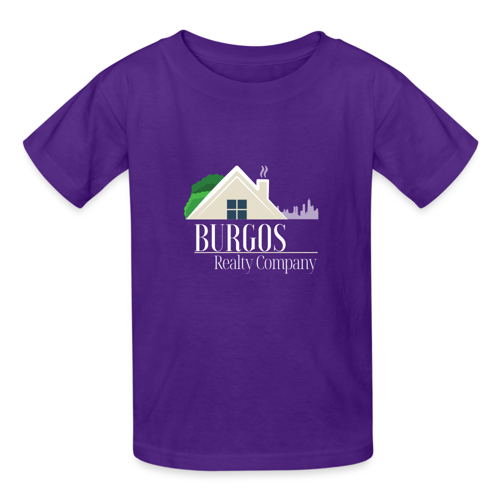 Gildan Ultra Cotton Kids T-Shirt - purple