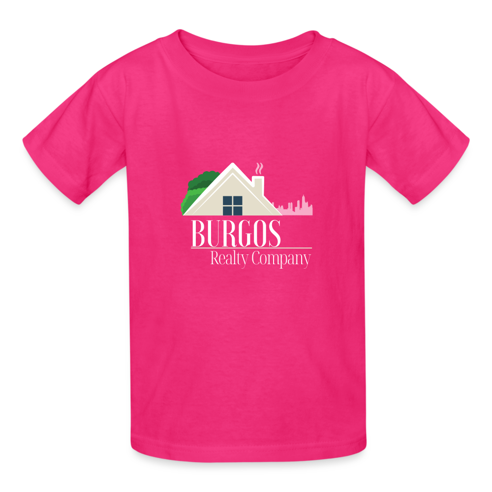 Gildan Ultra Cotton Kids T-Shirt - fuchsia