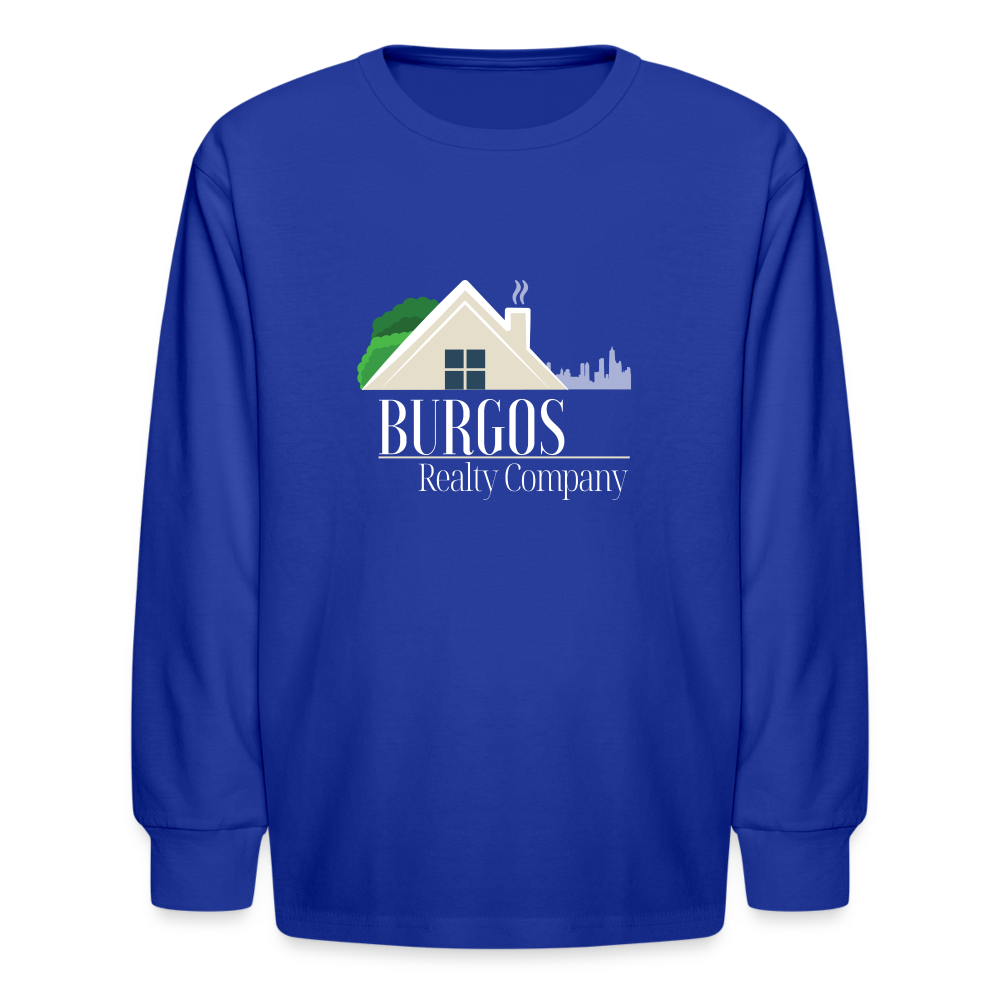 Kids' Long Sleeve T-Shirt - royal blue