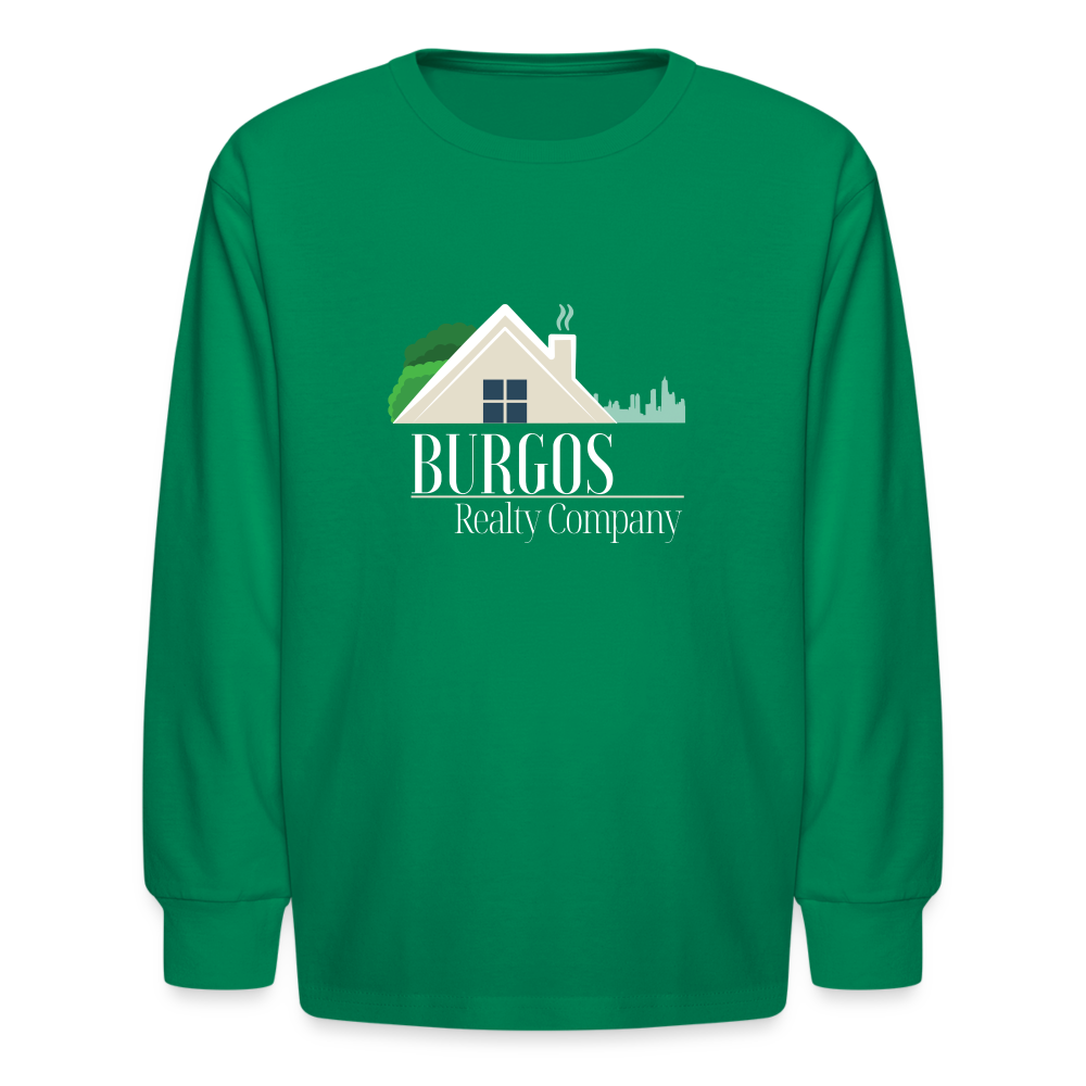 Kids' Long Sleeve T-Shirt - kelly green