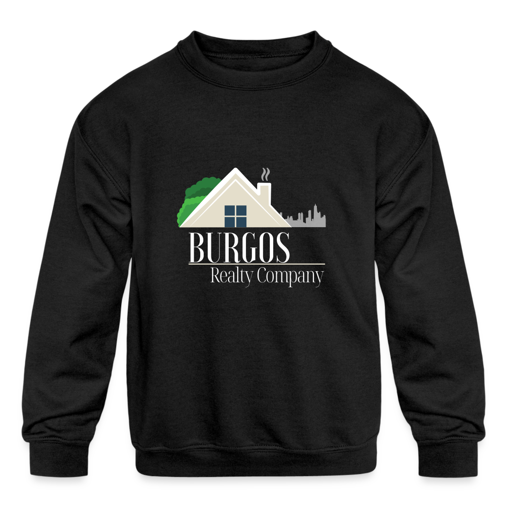 Kids' Crewneck Sweatshirt - black