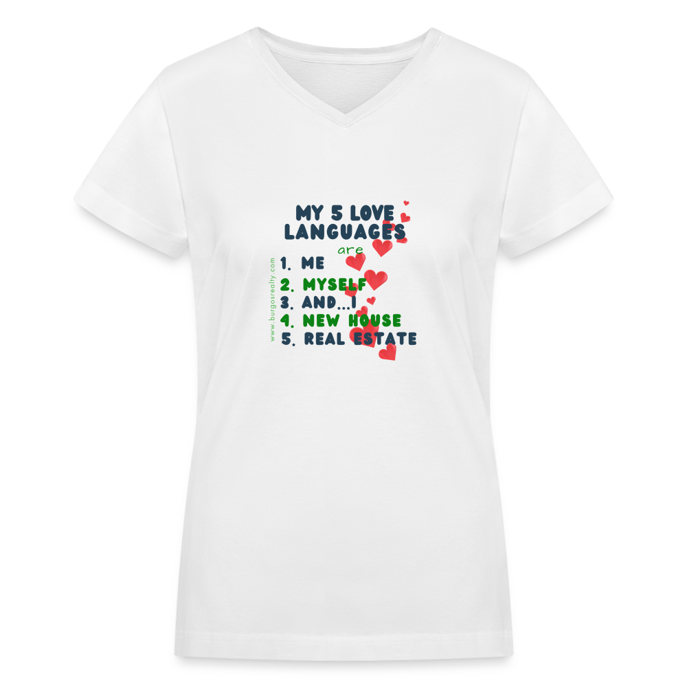 My 5 Love Languages T-Shirt - white