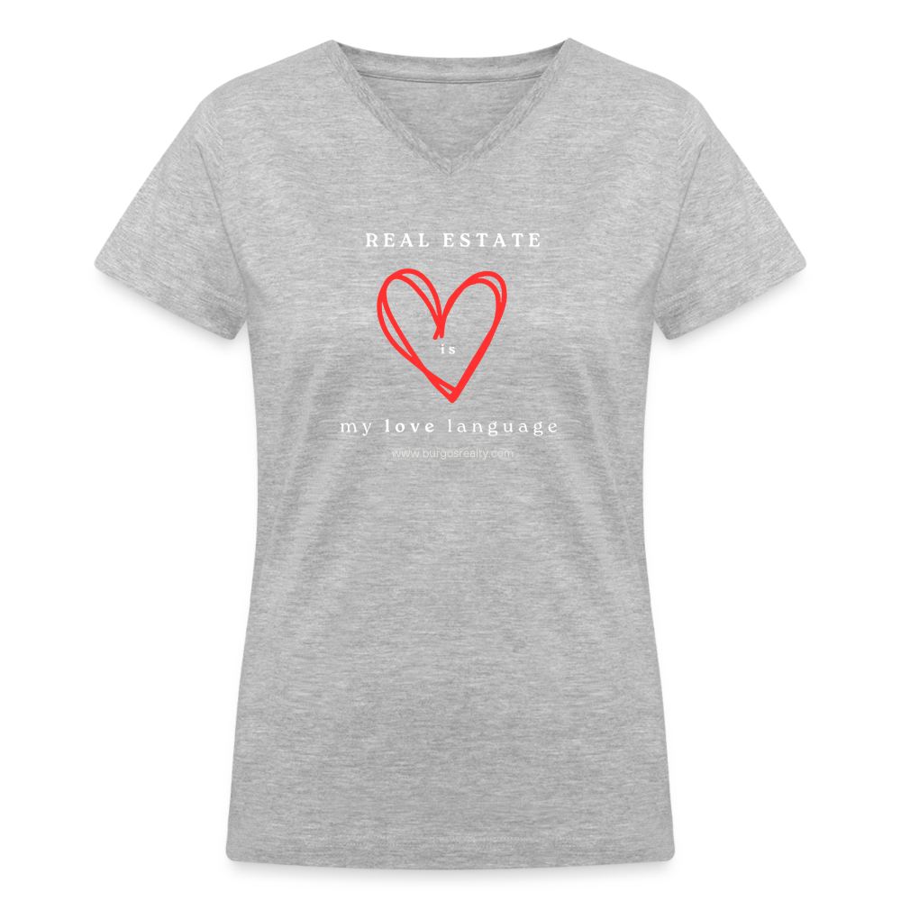 Real Estate Is My Love Language - gray