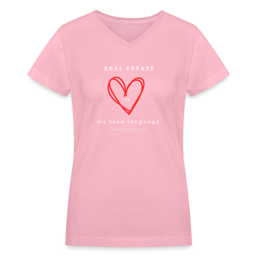 Real Estate Is My Love Language - pink